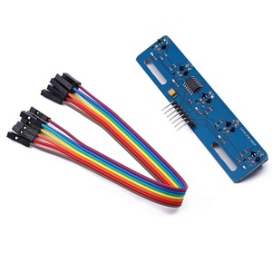 Módulo de Seguimiento con Sensor Infrarrojo de <span class=keywords><strong>5</strong></span> Canales TCRT5000, Placa PCB, Módulo TCRT5000 - Product Image 1