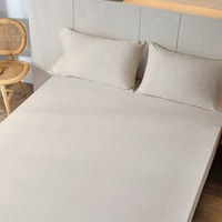 Sábana Ajustable con Logotipo Personalizado, Protección Contra la Radiación, Antiestática, 400 Hilos, Algodón Orgánico, Fibra de Plata, para el Hogar y Maternidad