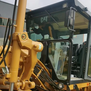 Secondhand <b>CAT</b> 120GC <b>Wheel</b> Grader with Caterpillar Engine & Pump Nice Running Condition for Hot Sale - Product Image 4