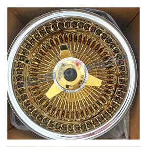 Beste heiß geschmiedete 6061-T6 Draht felgen 13 "14" Luxus Speichen draht Rad politur/Chrom Felgen Zenith 13x7 Draht räder - Product Image 2