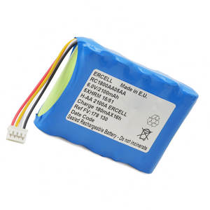 Pour batterie Fresenius RC1800AA05AA H-AA1800B <span class=keywords><strong>Agilia</strong></span> Fresenius Kabi INJECTOMAT <span class=keywords><strong>AGILIA</strong></span> IS INJECTOMAT <span class=keywords><strong>AGILIA</strong></span> RC2 6V 2100MAH 145g - Product Image 2