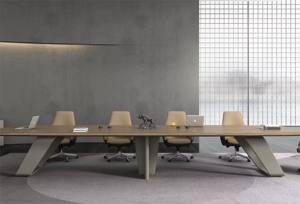 Escritorio de Computadora Modular Convertible de Madera de Lujo Moderno con Diseño de Panel para Uso en Villas y Oficinas - Product Image 3