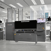 Sunthink SC600 Printer Inkjet Single Pass, ukuran besar Digital, lebar cetak 600mm dengan HP A3, mesin cetak karton