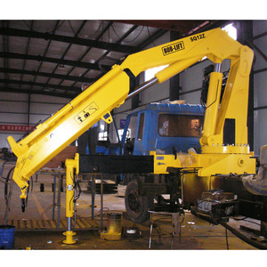 12 טון הידראולי מנוף שלט רחוק משאית רכוב מנוף Knuckle בום נייד מעלית מנוף למכירה SQ12ZA3 - Product Image 6