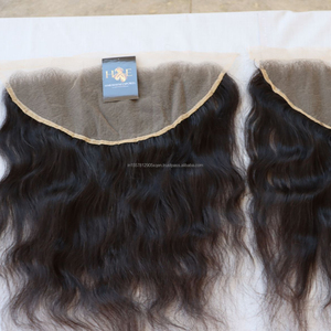 Perruques lace frontal wigs 100% vierges indiennes Temple hair transparent HD Lace Closure front wig, vente en gros - Product Image 1