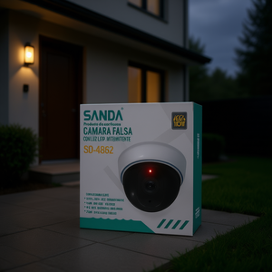 Sanda <b>Dummy</b> Security Camera With Led Light Motion Sensor Indoor Outdoor Surveillance Cam - Product Image 3