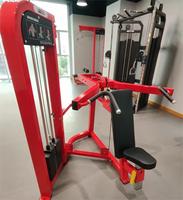 Mesin Peralatan Gym YG Fitness YG-8002, Mesin Shoulder Press Duduk, Latihan Kekuatan, Pin Loaded, Mesin Gym Komersial