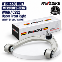 Lengan Kontrol Bawah Depan Heavy Duty OE A1663301807 untuk Mercedes Benz W166 W292 ML500 GLE500 GLE320 ML550 Sistem Chassis Grosir