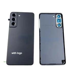 กระจก G990ด้านหลังสำหรับ <span class=keywords><strong>Samsung</strong></span> Galaxy <span class=keywords><strong>S21</strong></span> FE พร้อมเลนส์ฝาครอบแบตเตอรี่ฝาครอบด้านหลังตัวเครื่องเคสอะไหล่แถบซ่อมแซม - Product Image 2