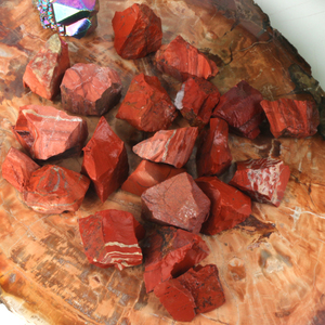 Piedra de Jaspe Rojo Natural al por Mayor, Cristal en Bruto Pulido para Fines Decorativos - Product Image 3