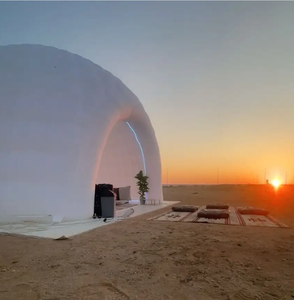 Cúpula de aire inflable Techo Tienda superior LED Tienda de campaña Cabina DE FOTOS Decoración inflable Club nocturno al aire libre Tienda de fiesta Aire - Product Image 4