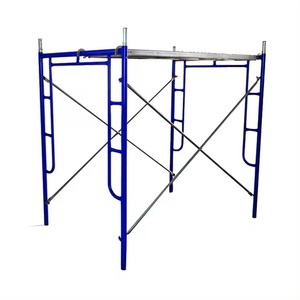 Tour d'échafaudage mobile avec roues verrouillables pour un déplacement facile - Product Image 2