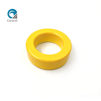 Noyau toroïdal en poudre de fer KT300-26D, marqué jaune-blanc, profil haut