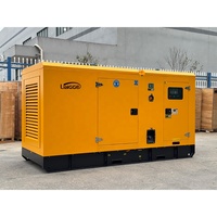 Grupo electrógeno inteligente LINGGE 20kw 30kw 50kw 100kw grupo electrógeno diésel silencioso usado comercial generadores de energía de 380 voltios a la venta