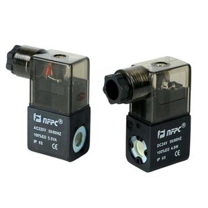 ไฟแสดงสถานะโซลินอยด์วาล์ว Nfpc Ac220V Dc24V Ip65 จอแสดงสถานะ LED สีแดงสำหรับใช้ในอุตสาหกรรม - Product Image 1