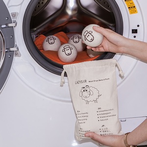 Wholesale 100% <b>Wool</b> Dryer <b>Balls</b> Hsn Code White New Zealand Organic Sheep Felt Tumble Dryer <b>Wool</b> <b>Ball</b> for Laundry - Product Image 2
