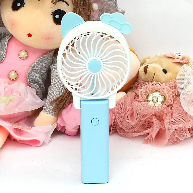 Fabrika fiyat el fanı yaz elektrikli katlanabilir USB Fan kullanışlı cep Mini taşınabilir Fan