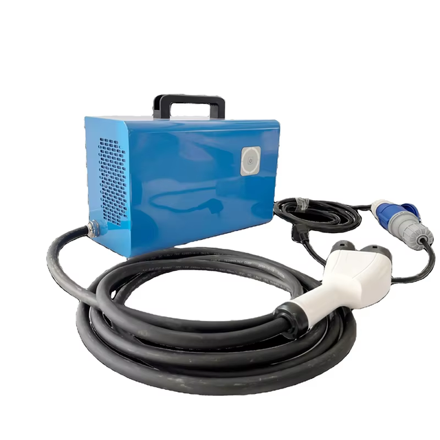 Budget Waterproof Portable 7kW DC EV Charger with IP54 Protection Reliable for Home Use Electric Car Charging