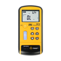 Calibrateur de thermocouple multifonction portable VA710-2, personnalisable, écran LCD grand format à 5 chiffres, prise en charge ODM OEM