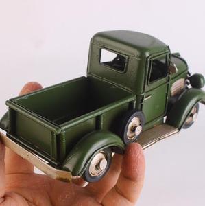 Modèle de camionnette en métal vintage créatif, décoration d'intérieur, cadeau de Noël - Product Image 4