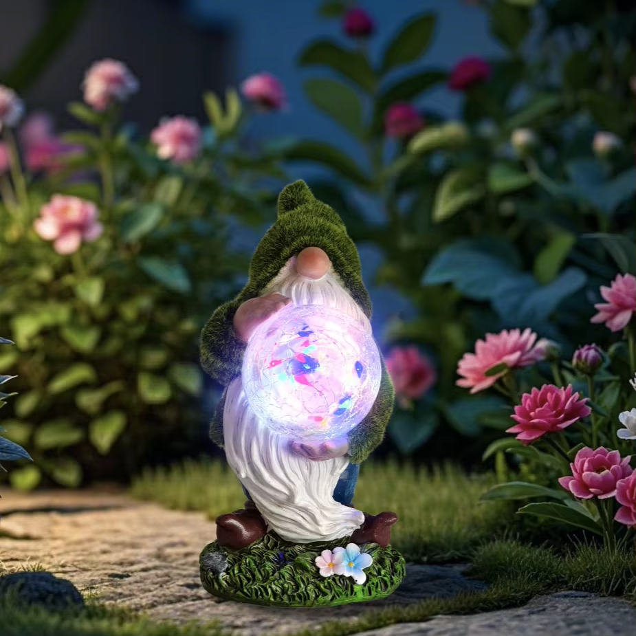 Essence de sol flocage&nbsp;: boule d'équilibre unique, quatre lumières colorées