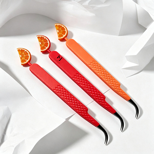 <span class=keywords><strong>Pinzas</strong></span> <span class=keywords><strong>de</strong></span> Precisión para Extensión <span class=keywords><strong>de</strong></span> Pestañas con Logotipo Personalizado Gratuito, <span class=keywords><strong>Pinzas</strong></span> para Pestañas <span class=keywords><strong>de</strong></span> Volumen Clásico con Punta <span class=keywords><strong>de</strong></span> Fibra - Product Image 4