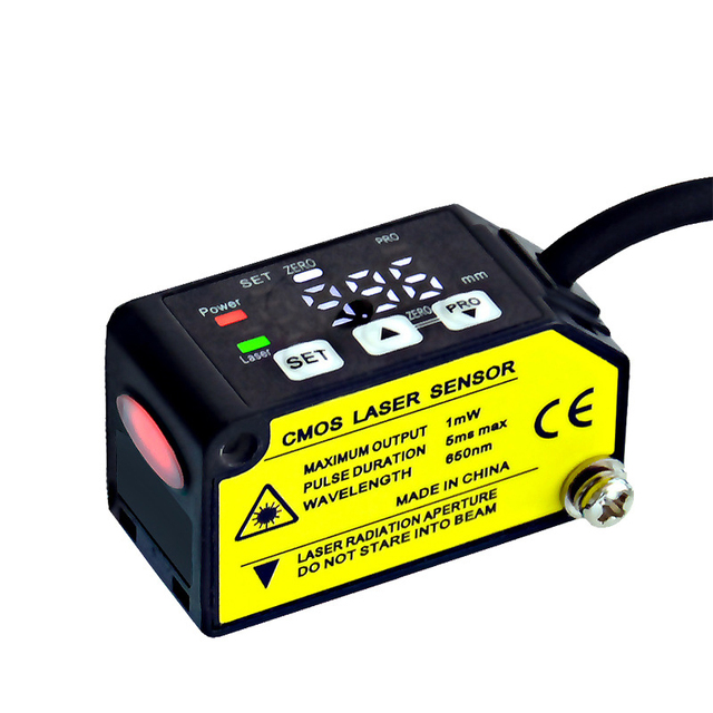 MOTE Laser Displacement Distance Sensor High-precision 0.01mm Laser Distance Displacement Sensor RS485 Analog Distance Height
