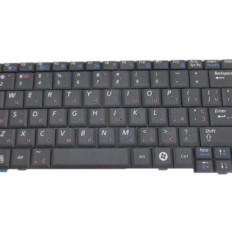Laptop-Tastatur für Samsung NP-NC20 NC20 Russland RU BA59-02527D Schwarz Neu