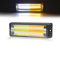 Nouveau HJ véhicule COB lumières stroboscopiques LED feu de position latéral ambre rouge LED voyants d'avertissement pour remorques de camion 12V 24V
