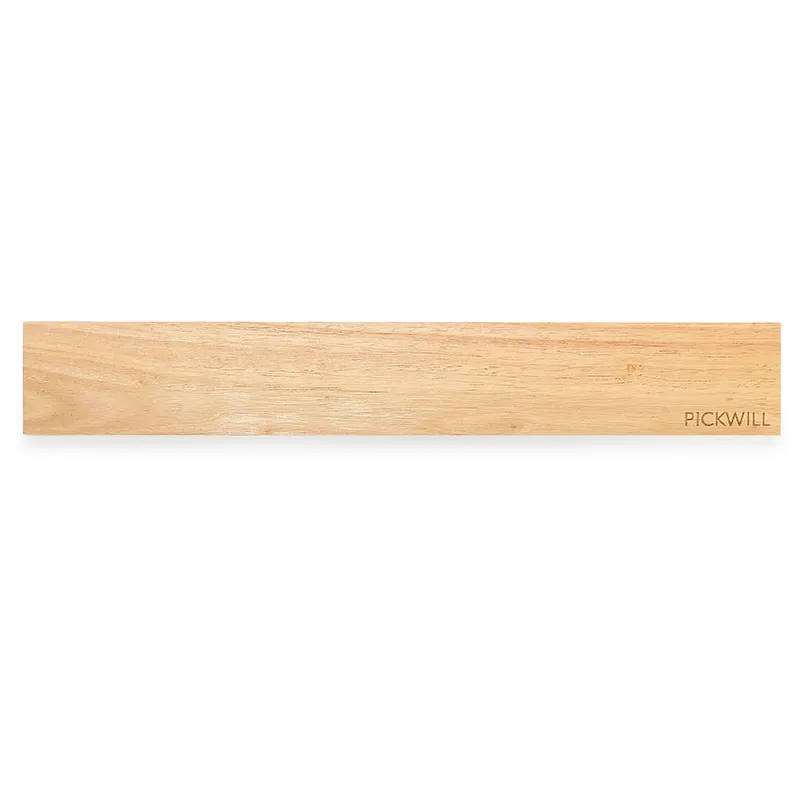 Advanced 18" Ash Wood Kitchen Chef Knife Bar Magnetic Knife Holder For Wall