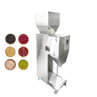 Machine de remplissage pour café, farine, poudre, sucre, graines, thé, maïs soufflé, noix, riz, épices, sac de pesage, emballage, machine de remplissage automatique