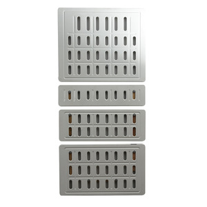 Panel de cama doble Yingyun 900 de 0.9 mm de grosor con 8 orificios para camas médicas de enfermería - Product Image 3