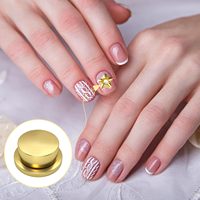 Breloques rotatives en acier chromé et laiton pour nail art, pour femmes et filles, accessoires de bijouterie et de loisirs créatifs