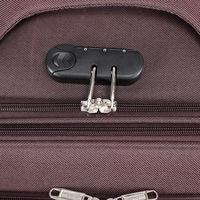 Valise de voyage haut de gamme en tissu Oxford grande capacité avec serrure TSA et roues pivotantes à 360 degrés – Vente en gros usine ODM & OEM