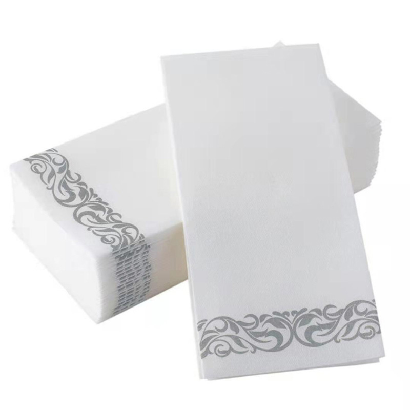 Silver dust-free napkin, 1 piece