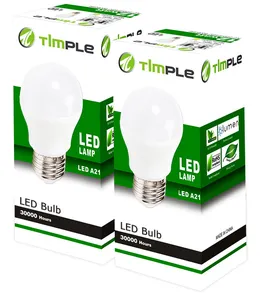 Atacado Residencial Lampada Led Lâmpada Bulbo Foco 3W 5W 7W 9W 12W 15W 18W 24W E27 B22 lâmpadas de teto Luz Matéria-prima Lâmpadas Led