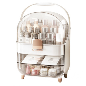 Organizador de Joyas de Plástico de Gran Capacidad con Cajones y Estante de Almacenamiento de Maquillaje para Tocador de Baño - Product Image 6