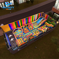 Parc d'attractions gonflable intérieur commercial, conception personnalisée, fabricant d'équipements de jeux gonflables pour parcs d'attractions