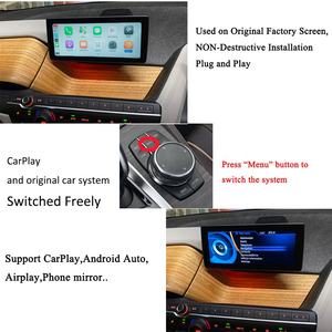 Joying-autoradio Android, i8, <span class=keywords><strong>i3</strong></span>, WIFI, NBT, mirrorlink, lecteur multimédia, adaptateur stéréo, avec caméra de recul, pour voiture BMW, IOS13 - Product Image 2