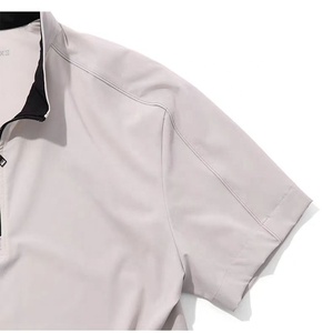 <span class=keywords><strong>Polo</strong></span> da Uomo di Alta Qualità, Leggera, Personalizzabile, Impermeabile, ad Asciugatura Rapida, Antivento, per Corsa e Golf, con Zip a un Quarto - Product Image 3