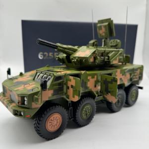 1/24 cinese 625E semovente ad alta artiglieria con sistema d'arma integrato equipaggiamento da parata militare ornamento da collezione Desktop - Product Image 2