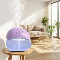 Purificateur d'air électrique à eau, humidificateur, diffuseur, aromathérapie, LED, pour maison, hôtel, voiture, CE, FCC, ROHS