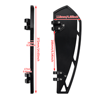 Repose-pieds avant pour conducteur de moto Harley Touring Road Street Electra Glide Softail FL FLD