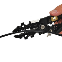 Pince à dénuder multi-usages en acier à haute teneur en carbone 25 en 1 pour électricien Outils spéciaux pour fil de coupe à pression-001
