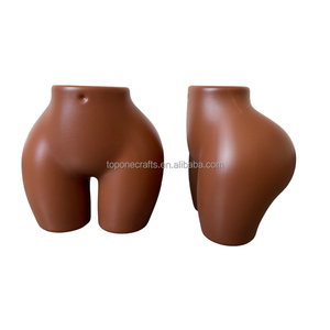 Mannequin de présentation demi-corps pour vêtements, en plastique, pour femmes aux courbes généreuses, pose debout, vente en gros à prix abordable - Product Image 3