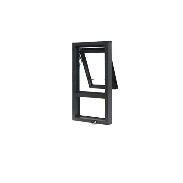 GWINT Narrow Frame proof Impact Frame Casement Window Aluminium Window Aluminum Glass Window For Sale