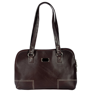 Elegante bolso de hombro para mujer, de día y de noche, en 100% cuero genuino, con perfil elegante y bolsillo interior con cremallera segura. - Product Image 2