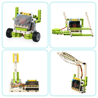 Elecfreaks 6-IN-1 Blok Bangunan Elektronik Microbit Papan Utama DIY Pemrograman STEM Set Pembelajaran Edukatif
