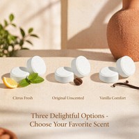 Tablettes nettoyantes pour café emballées dans un film hydrosoluble, sans désordre, dose unique, détartrage pour machines à expresso super automatiques
