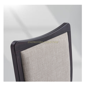 Chaise en aluminium de salle à manger fine pour chaises simples de restaurant commercial en métal de restaurant - Product Image 5